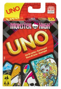 Boite du jeu Uno Monster High